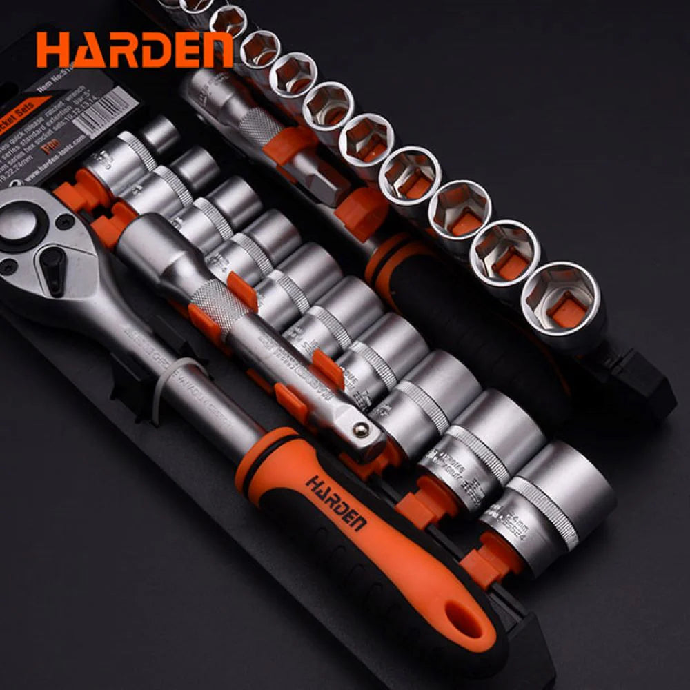 Harden-12-Pcs-1/2-Drive-Socket-Set